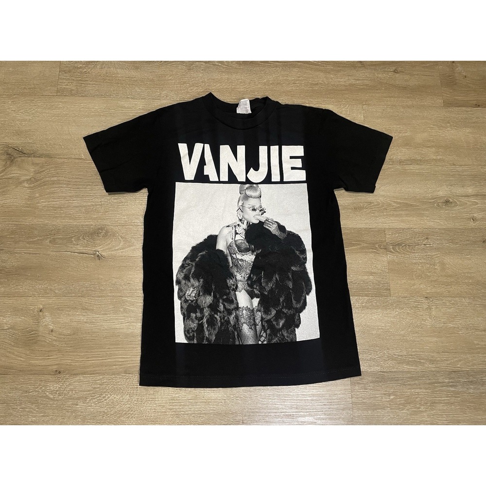 Vanity Milan Vanjie Tank Top Drag Race Unisex Sz S Black Queen Merch Top Tee